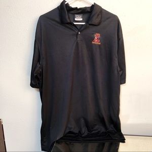 Nike Golf Polo Sz Xl Anheuserbusch Blk 